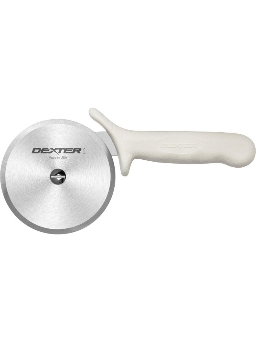 Heavy-Duty 4” Pizza Cutter - Stainless Steel Blade, Slip-Resistant Handle, Made